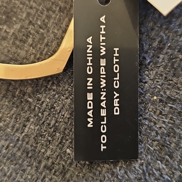 NWT Kim Seybert set of 4 tiger eye napkin ring - Picture 12 of 15